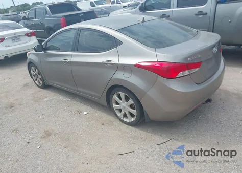 2013 Hyundai Elantra Limited из США, поврежденный, VIN 5NPDH4AEXDH307972